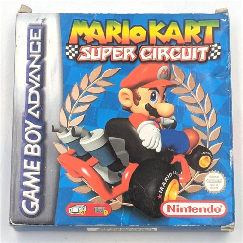 Mario Kart Super Circuit - Complete In Box - GameBoy Advance spil (B Grade) (Genbrug)